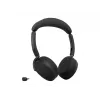 Jabra Evolve3 65 Flex Wireless Bluetooth Headset with Hybrid ANC, Jabra Link 390c USB-C Dongle, UC-Certified, Black