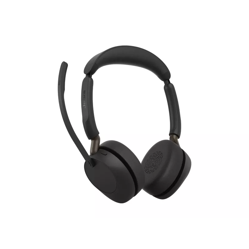 Jabra Evolve3 65 Stereo Headset with Link 390a UC Stand