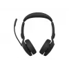 Jabra Evolve3 65 Stereo Headset with Link 390a UC Stand