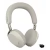 Jabra Evolve3 75 UC Wireless On-Ear Bluetooth Headset with Noise Cancellation and Link 390c Adapter (Warm Grey)