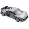 Jamara CaDA Audi R8 Coupé 1:24 Scale Building Blocks Set, 272 Pieces, Grey, Age 8+