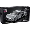 Jamara CaDA Audi R8 Coupé 1:24 Scale Building Blocks Set, 272 Pieces, Grey, Age 8+