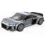 Jamara CaDA Audi R8 Coupé 1:24 Scale Building Blocks Set, 272 Pieces, Grey, Age 8+