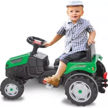 Jamara Strong Bull Pedal Tractor Green 3+