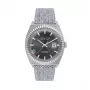 JASON HYDE MAN JH30001 40mm Quartz Watch Black Dial Black Fabric Strap