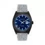JASON HYDE MAN JH30006 40mm Quartz Analog Watch Blue Dial Blue Fabric Strap