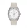 JASON HYDE Women's Watch JH20014 36mm Quartz Stainless Steel Silver Dial Brown Leather