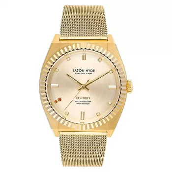 JASON HYDE Women's Watch JH20022 36mm Rose Gold Stainless Steel Mesh