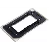 JAVEL Double Support Frame for 4 Ospel M45 Modules White