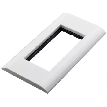 JAVEL Double Support Frame for 4 Ospel M45 Modules White