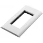 JAVEL Double Support Frame for 4 Ospel M45 Modules White