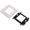JAVEL Single Support Frame for 2 M45 Modules, 1M, 45x45, White