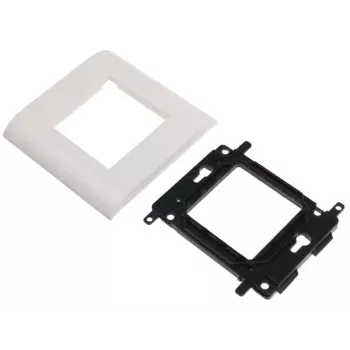 JAVEL Single Support Frame for 2 M45 Modules, 1M, 45x45, White