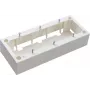 JAVEL Surface-Mounted Triple Box 6 Modules M45 White