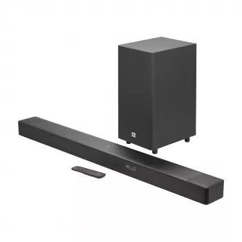 JBL Cinema 3.1.2 Channel Soundbar with Dolby Atmos and Wireless Subwoofer, 590W, Black
