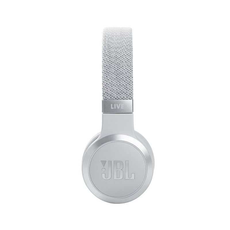 JBL Live 460NC Wireless On-Ear Headphones with Active Noise Cancellation, White