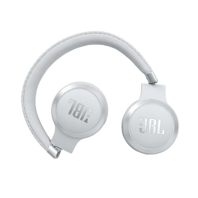 JBL Live 460NC Wireless On-Ear Headphones with Active Noise Cancellation, White