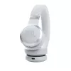 JBL Live 460NC Wireless On-Ear Headphones with Active Noise Cancellation, White