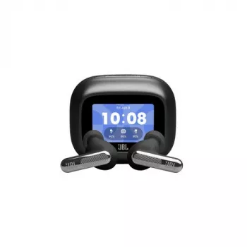 JBL Live Beam 4 Wireless In-Ear Headphones with Bluetooth, 48 Hr Battery Life, Black