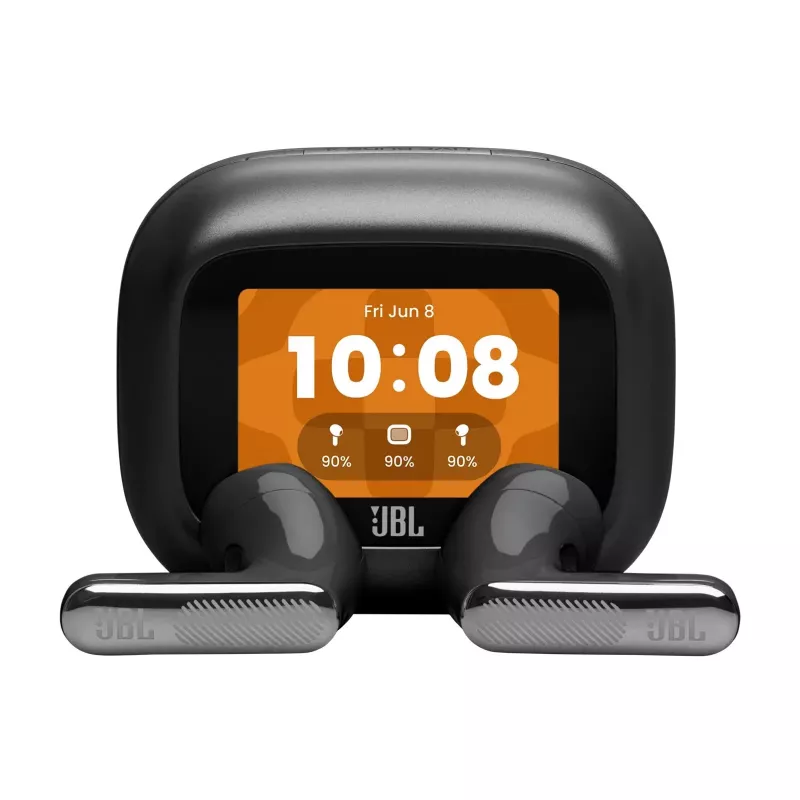 JBL LIVE Flex 4 True Wireless In-Ear Bluetooth Headphones with Adaptive Noise Cancelling, Black