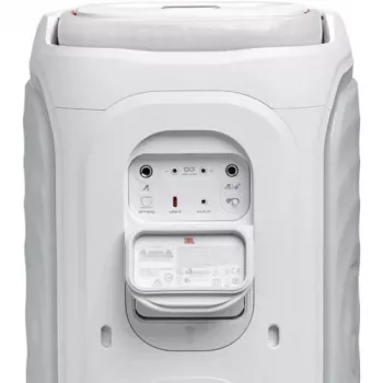 JBL PartyBox 130 Portable Party Speaker, 180W, Bluetooth 5.1, IPX4, White
