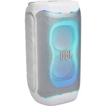 JBL PartyBox 130 Portable Party Speaker, 180W, Bluetooth 5.1, IPX4, White