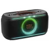 JBL PartyBox On-The-Go 2 Portable Party Speaker with 100W RMS, IPX4 Splashproof, TWS, Mic & Guitar Inputs – Black