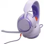 JBL Quantum 250 Wired Gaming Headset with Microphone, Purple