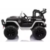 JC666 Police Car Ride-On Battery-Powered with LED Lights MP3 Remote Control White