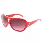 JEE VICE Women's Sunglasses JV21301115001 - Oversized Square Black Frame Grey Gradient Lens UV400