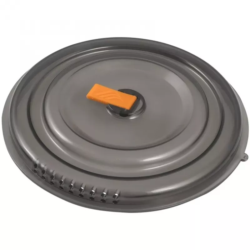 Jetboil 1.5L Ceramic Cook Pot - Camping Cooking Pot with FluxRing, Hard-Anodized Aluminum, Non-Stick, Folding Handles