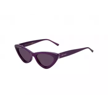 JIMMY CHOO ADDY-S-B3VUR Women's Cat Eye Sunglasses Havana Brown Gradient 52mm
