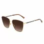 JIMMY CHOO LAVI-S-06JHA Women's Butterfly Sunglasses Dark Havana Brown Gradient 60mm