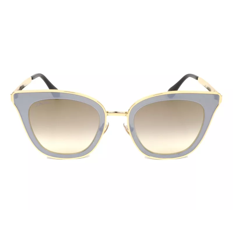 JIMMY CHOO LORYS492M2FQ Women's Cat Eye Sunglasses Havana Brown Gradient 49mm