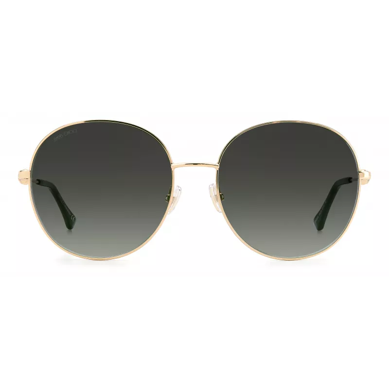 JIMMY CHOO Women's BIRDIESPEFIB Sunglasses - Oversized Square Cat-Eye Acetate Frame - 60/18/145 mm - UV400 Protection