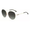 JIMMY CHOO Women's BIRDIESPEFIB Sunglasses - Oversized Square Cat-Eye Acetate Frame - 60/18/145 mm - UV400 Protection