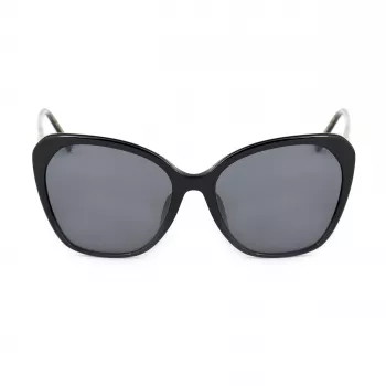 JIMMY CHOO Women's ELE-F-S-807 Fashion Sunglasses - Acetate Frame, Polycarbonate Lenses, UV400 Protection, 56mm Lens Width