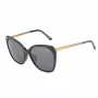 JIMMY CHOO Women's ELE-F-S-807 Fashion Sunglasses - Acetate Frame, Polycarbonate Lenses, UV400 Protection, 56mm Lens Width