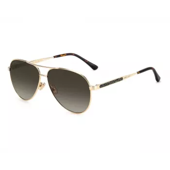 JIMMY CHOO Women's JIMENA-S-06J Butterfly Sunglasses Havana Brown Gradient 60mm