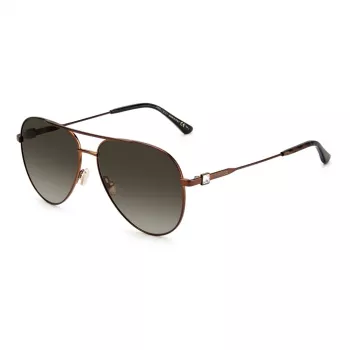 Jimmy Choo Women's Olly/S Sunglasses J7D - Butterfly Oversized Square Frame, 60/14/145 mm