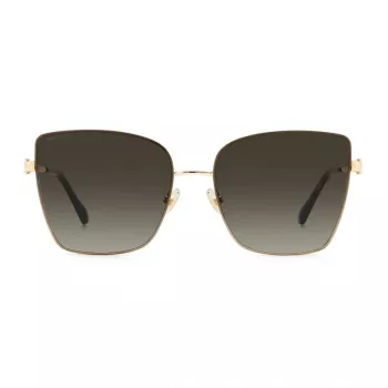 JIMMY CHOO Women's VELLA-S-06J Cat Eye Sunglasses Havana/Brown Gradient 59mm