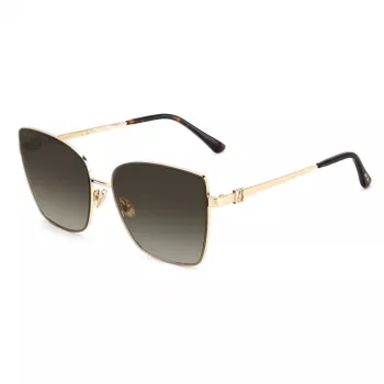 JIMMY CHOO Women's VELLA-S-06J Cat Eye Sunglasses Havana/Brown Gradient 59mm
