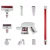 JIMMY JV51 Cordless Handstick and Handheld Vacuum Cleaner, 400 W, 21.6 V, 45 min Runtime, Red