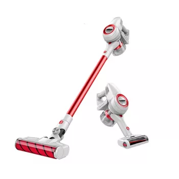 JIMMY JV51 Cordless Handstick and Handheld Vacuum Cleaner, 400 W, 21.6 V, 45 min Runtime, Red