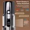 JIMMY PW11 Plus Cordless Wet & Dry Vacuum Cleaner and Washer, 400W, 21.6V, 40-75 min Runtime, Black/Silver
