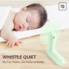 JISULIFE Handheld Fan 8 Plus 5000mAh USB-C Rechargeable Portable Fan with Power Bank and LED Display - Green