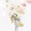 JISULIFE Handheld Fan Pro1 Mini 4250 mAh USB-C Portable Fan - White