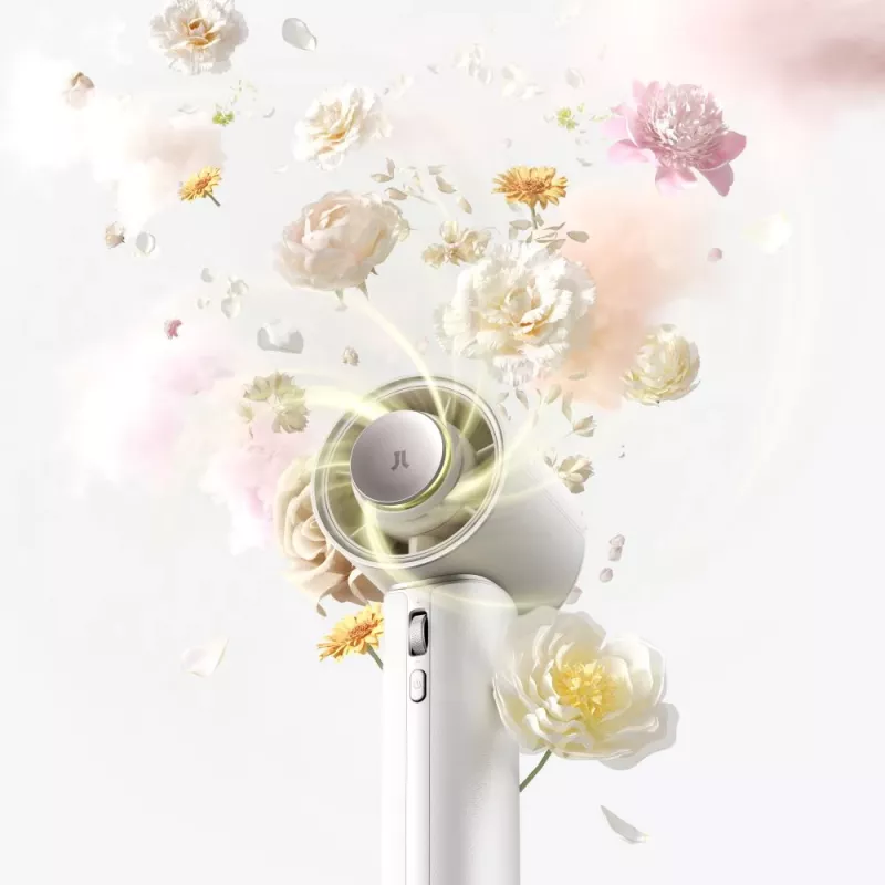 JISULIFE Handheld Fan Pro1 Mini 4250 mAh USB-C Portable Fan - White