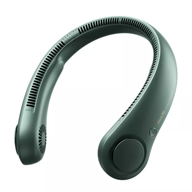 JISULIFE Neck Fan 3 Dark Green