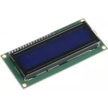 JOY-IT SBC-LCD16x2 I2C LCD Display Module for Raspberry Pi, 16x2 Characters, Green/Blue Backlight
